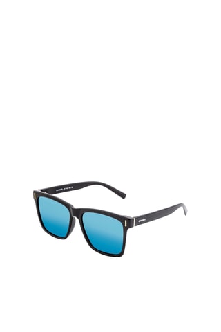 Zonnebril Heren Spiegelende Glazen - 100% UVA UVB - De zonnebrillen - Wit, zwart en blauw