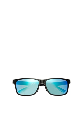 Gepolariseerde Zonnebril Heren Pyxis - Categorie 3 - Breed - Zwart, blauw en bruin