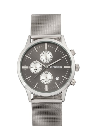 Legering Quartz Horloge Espinosa Zilverkleurig en Donkergrijs