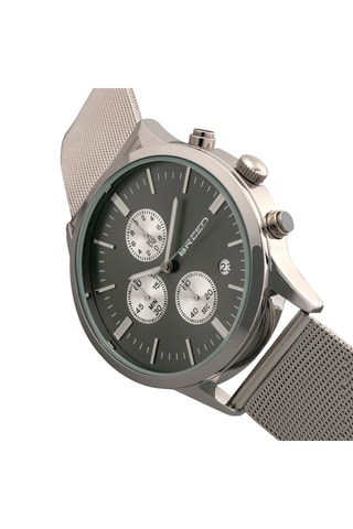 Legering Quartz Horloge Espinosa Zilverkleurig en Donkergrijs