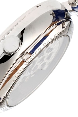 Automatisch Leren Horloge Stella Empress Koningsblauw en Zilverkleurig