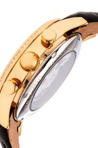 Automatisch Leren Horloge Beatrice Zwart en Goudkleurig