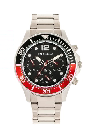 Legering Quartz Horloge Pegasus - Zilverkleurig en Rood