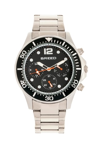 Legering Quartz Horloge Pegasus Zilverkleurig en Zwart