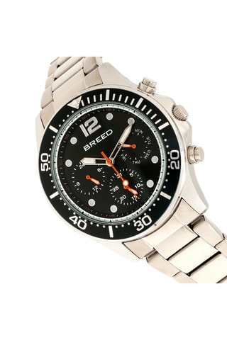 Legering Quartz Horloge Pegasus Zilverkleurig en Zwart