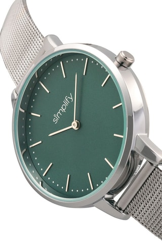 Stalen Quartz Horloge 5800 - Zilverkleurig