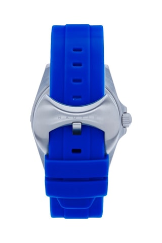 Rubberen Quartz Horloge Interceptor - Marineblauw en Zwart