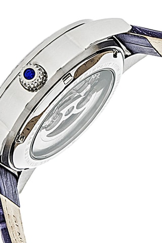 Automatisch Leren Horloge Godiva   Lavendelpaars en Zilverkleurig