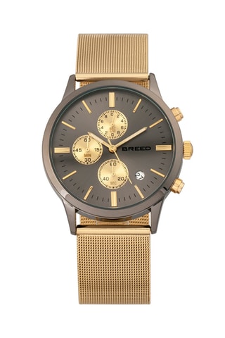 Legering Quartz Horloge Espinosa Goudkleurig en Donkergrijs