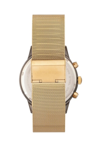 Legering Quartz Horloge Espinosa Goudkleurig en Donkergrijs