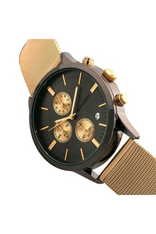 Legering Quartz Horloge Espinosa Goudkleurig en Donkergrijs