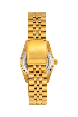 Automatisch Stalen Horloge- Goudkleurig -Empress