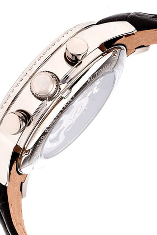 Automatisch Leren Horloge Beatrice Zwart en Zilverkleurig