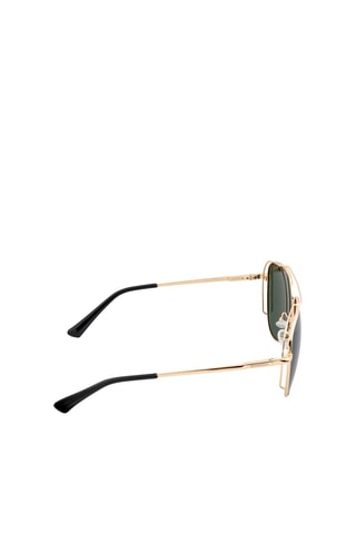 Zonnebril Heren 100% UVA UVB - De zonnebrillen - Zwart en goudkleurig