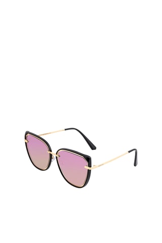 Gepolariseerde Zonnebril Dames Rylee - Categorie 2 - Bertha - Zwart en goudkleurig