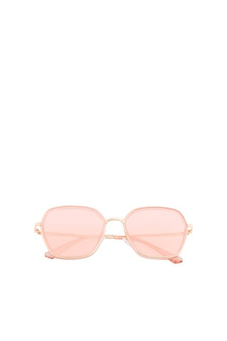 Gepolariseerde Zonnebril Dames Emilia- Categorie 2 - Wit, goudkleurig en roze