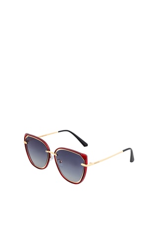 Gepolariseerde Zonnebril Dames Rylee- Categorie 2 - Zwart, rood, roze, goudkleurig en grijs