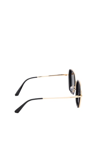 Gepolariseerde Zonnebril Dames Emilia- Categorie 2 - Zwart, roze en goudkleurig