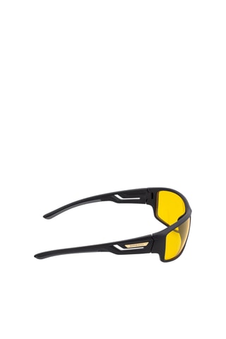 Zonnebril Heren Spiegelende Glazen - 100% UVA UVB - De zonnebrillen - Zwart, blauw en geel