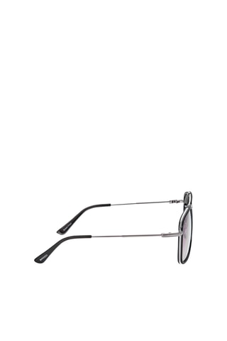 Zonnebril Heren Categorie 1 - Zwart en zilverkleurig