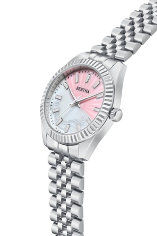 Stalen Quartz Horloge - Zilverkleurig