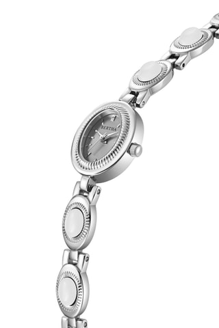 Stalen Quartz Horloge - Zilverkleurig