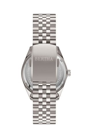 Stalen Quartz Horloge - Zilverkleurig