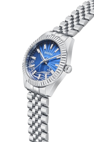 Stalen Quartz Horloge - Zilverkleurig