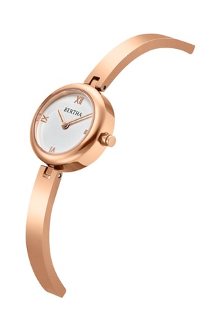 Roséverguld Metalen Quartz Horloge