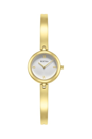 Stalen Quartz Horloge - Goudkleurig