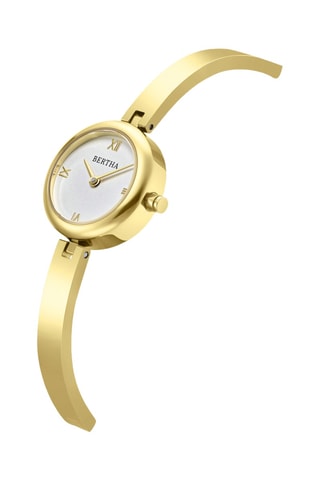 Stalen Quartz Horloge - Goudkleurig