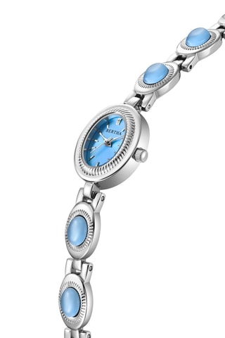 Stalen Quartz Horloge - Zilverkleurig