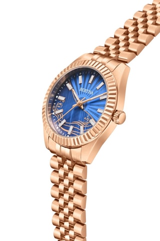 Stalen Quartz Horloge - Goudkleurig