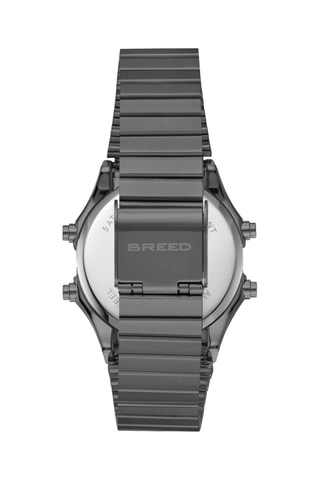 Stalen Quartz Horloge - Zwart