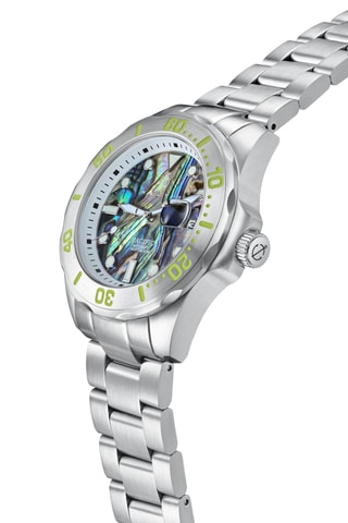 Stalen Automatische Horloge - Zilverkleurig