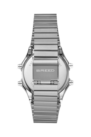 Stalen Quartz Horloge - Zilverkleurig