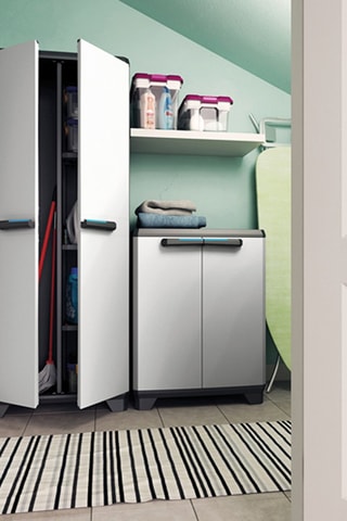 Armoire 2 portes Linear - 68 x 90 x 39 cm