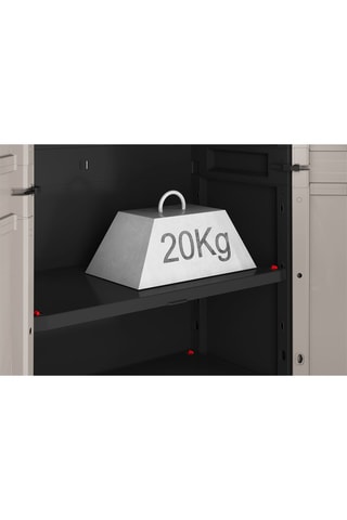 Armoire 2 portes Pro - 68 x 90 x 39 cm