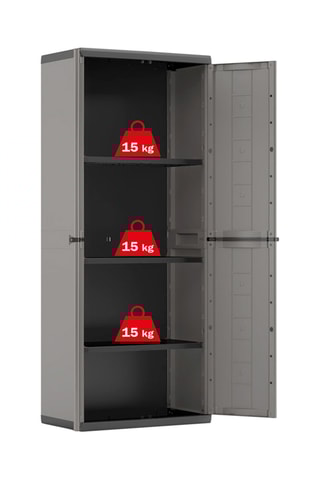 Armoire 2 portes Jolly - 68 x 166 x 39 cm