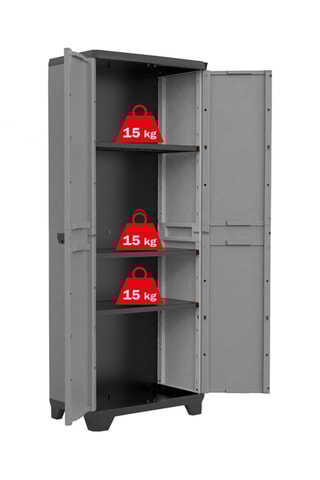 Armoire 2 portes Stilo - 68 x 173 x 39 cm