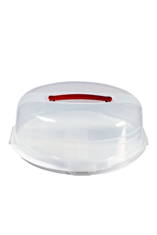 Boîte à gâteau ronde avec plateau réversible - 35 cm x 12,5 cm