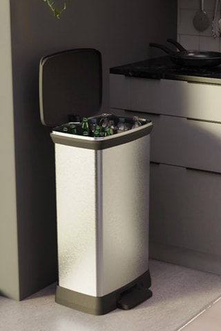 Poubelle à pédale Deco - 2 x 23 l 