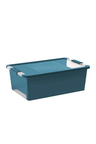 Boîte de rangement Bi Box - 26 l - Bleu pétrole