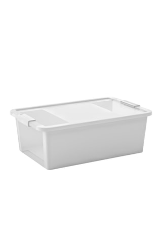 Boîte de rangement Bi box - 26 l - Blanc