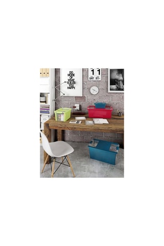 Boîte de rangement Bi box - 26 l - Violet