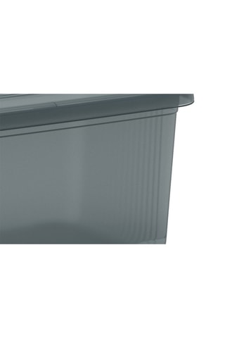 Boîte de rangement K Latch - 43 l - Gris foncé