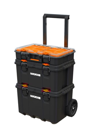 Chariot de bricolage Worx - 52,5 x 41,1 x 69,4 cm - Anthracite