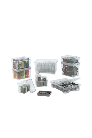 Boîte de rangement R Box - 52,5 l - Transparent
