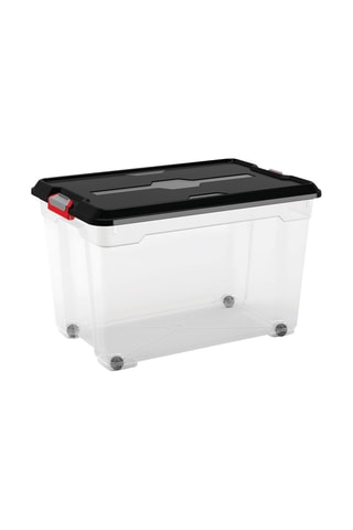 Boîte de rangement Moover Box - 60 l - Transparent