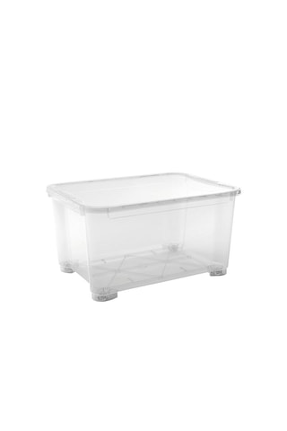 Boîte de rangement T Box - 145 l - Transparent